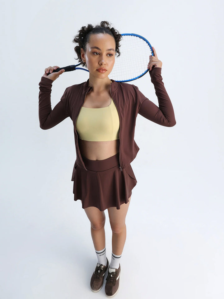 Toasted Swirl Tennis Skorts