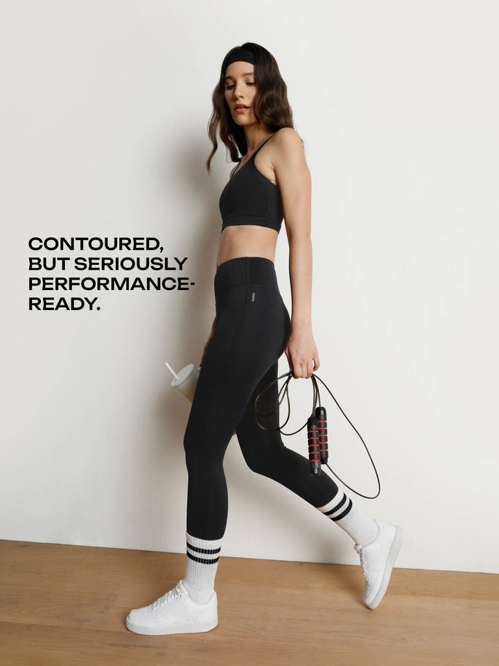 Black Contour Snug Leggings