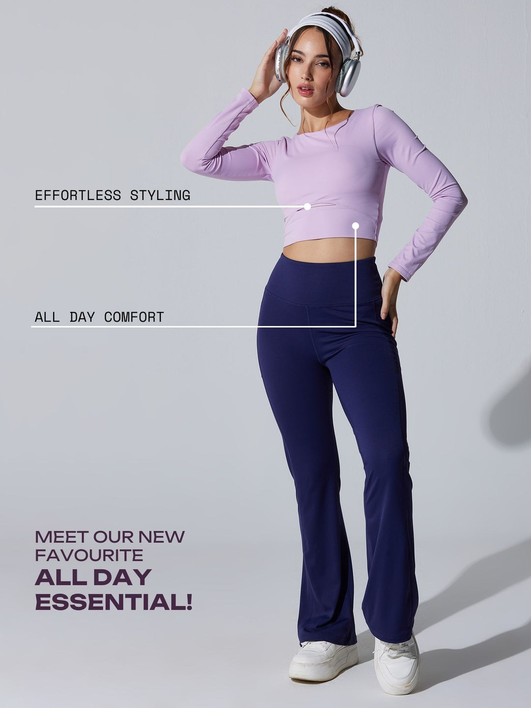 Lilac All-Day Flex Top