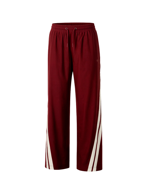Maroon Drift Wide Leg Tracks - Women