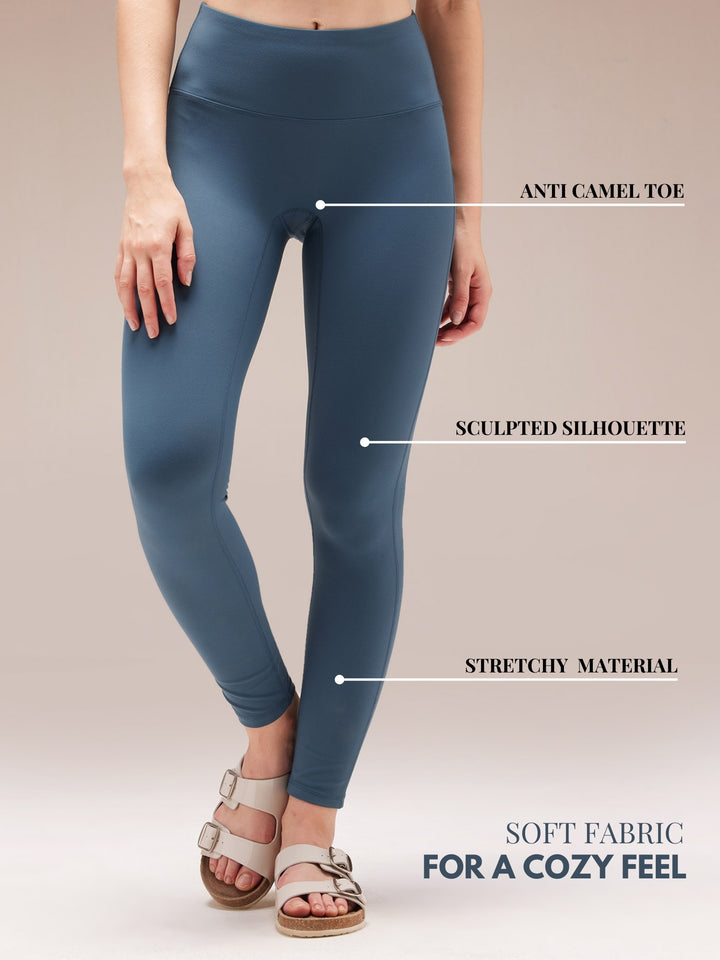 Deep Teal Uplift Leggings