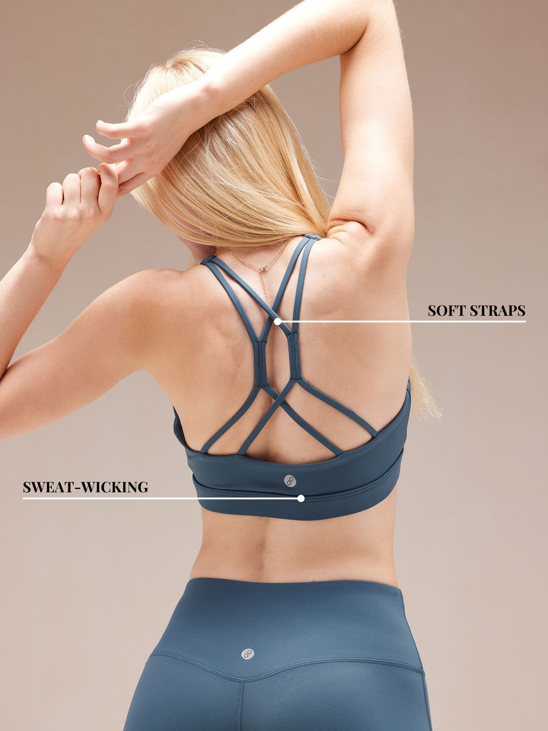 Deep-Teal X-Treme Sports Bra