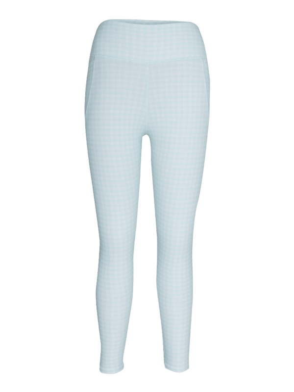 Mint Gingham Sculpt Core Leggings