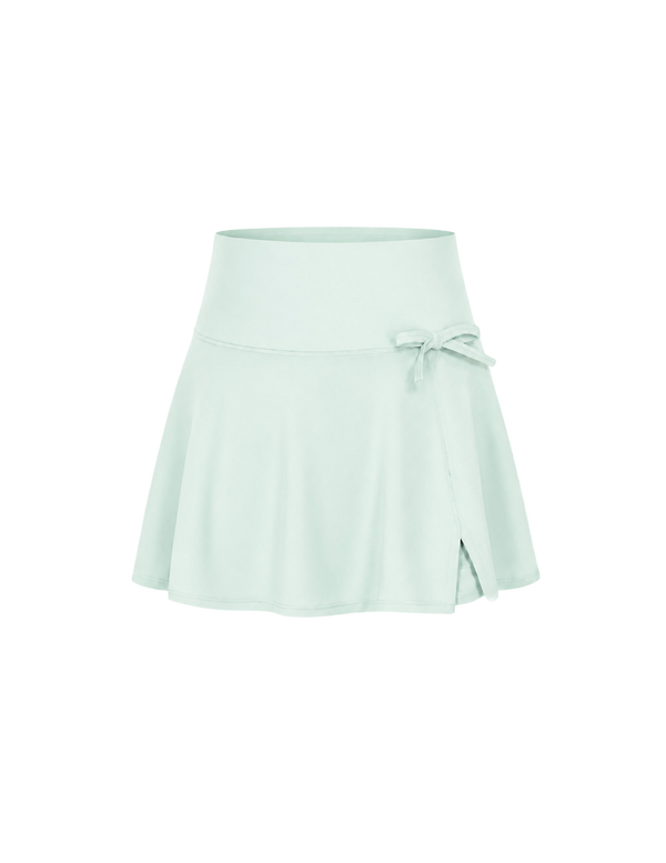 Mint Soft Knot Skorts