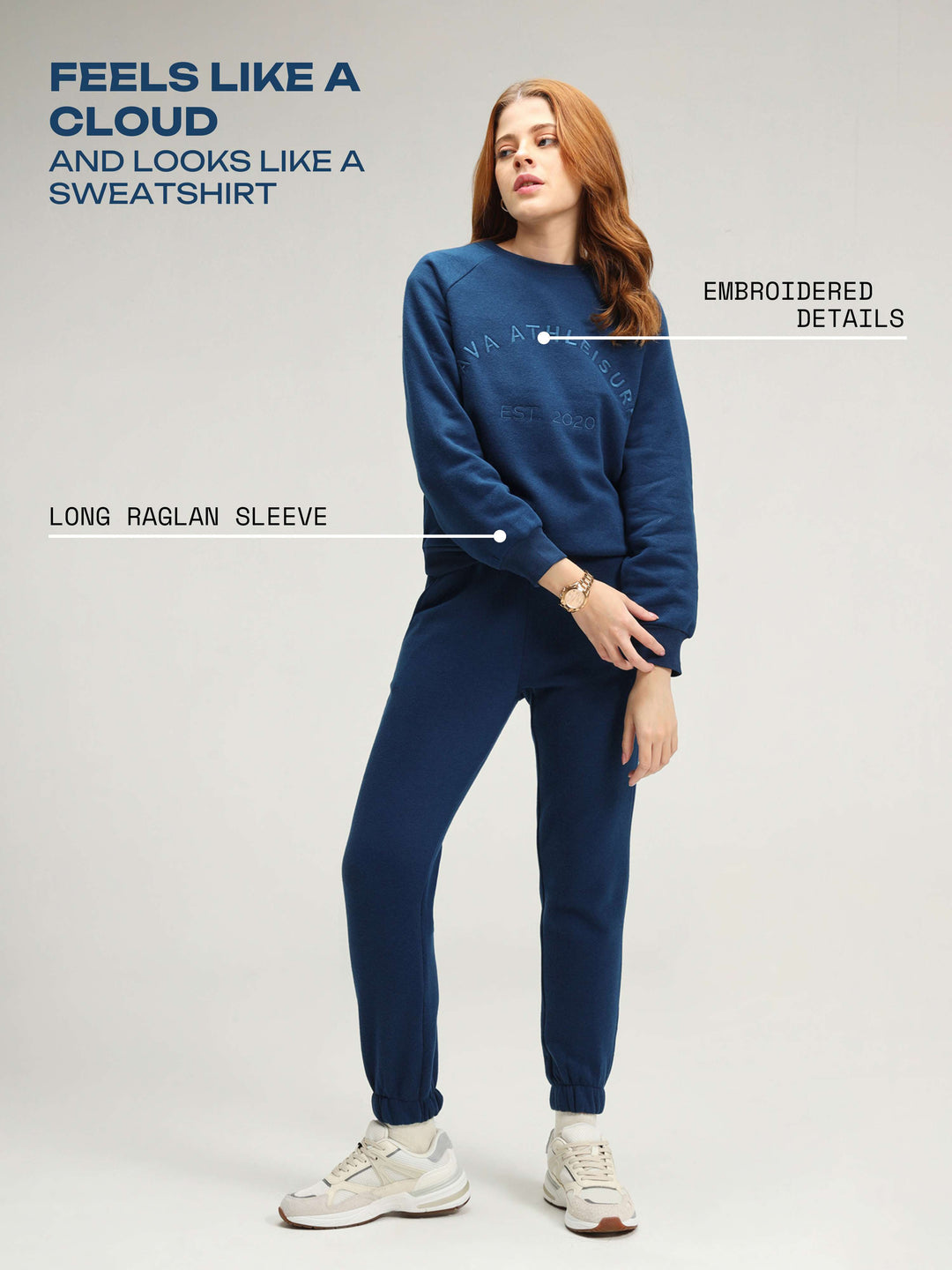 Moscow Blue Cava Essential Sweatshirt