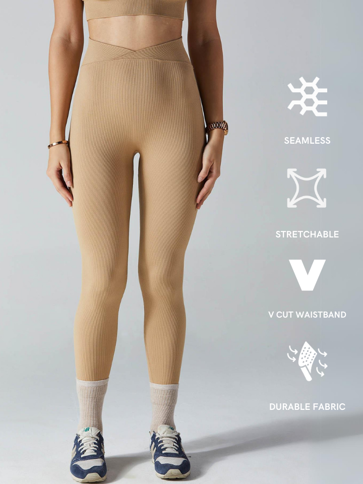 Nude Aspire V-Waist Leggings