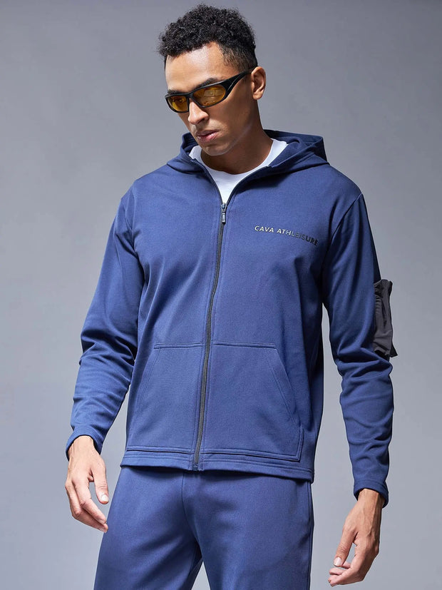 Navy Utility Jacket CAVA athleisure
