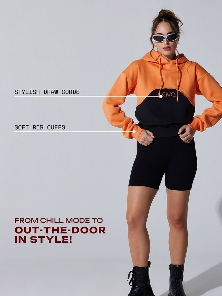 Orange Dual Shade Adapt Hoodie