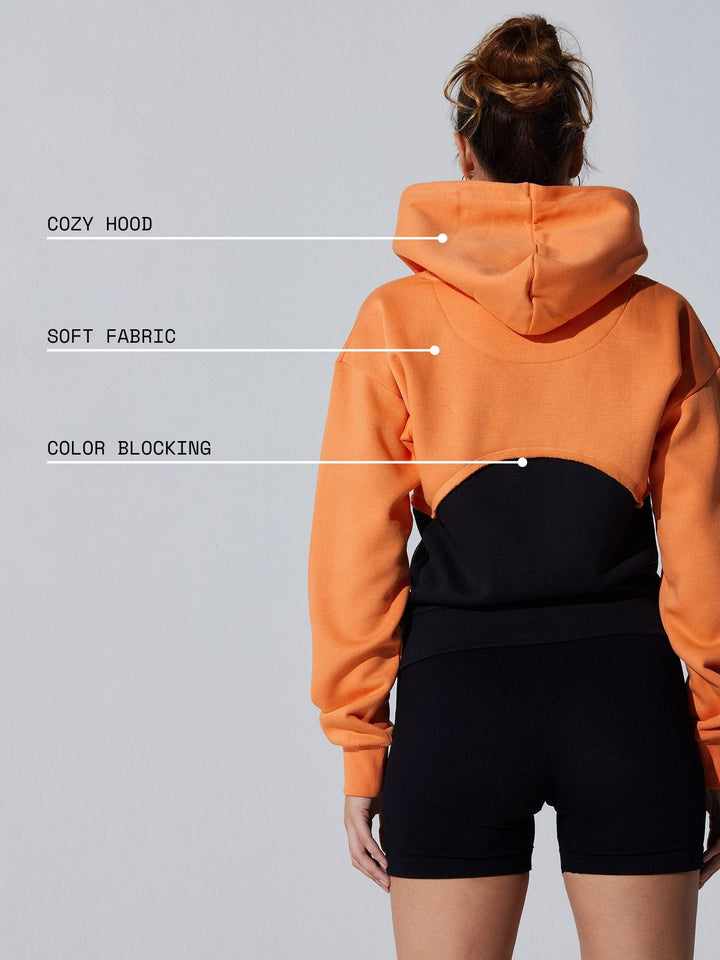 Orange Dual Shade Adapt Hoodie