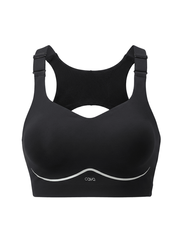 Black Studio Compression Sports Bra