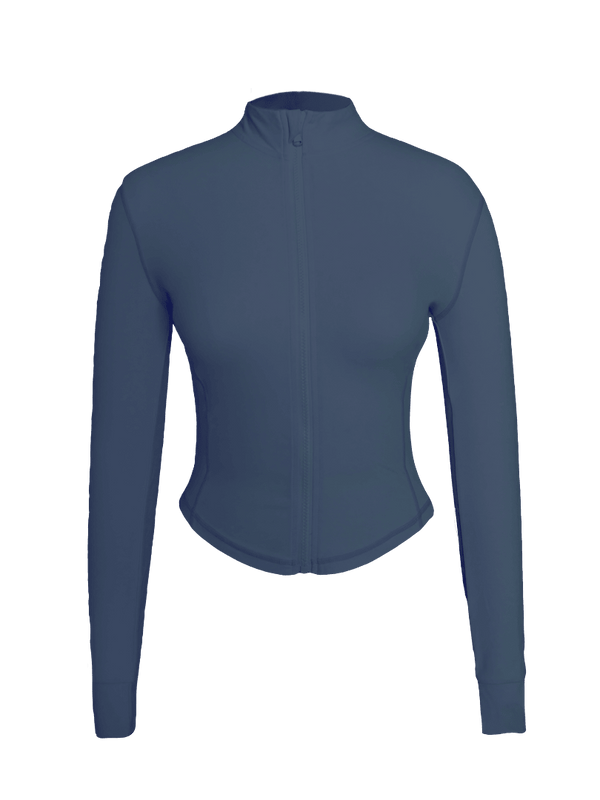 Steel Blue Sculptor Jacket