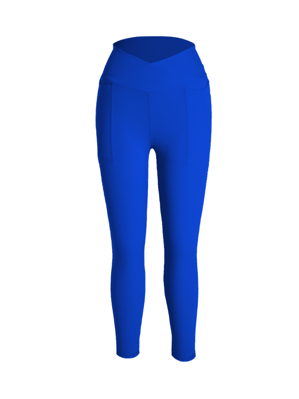 Cobalt Hourglass Snug Leggings