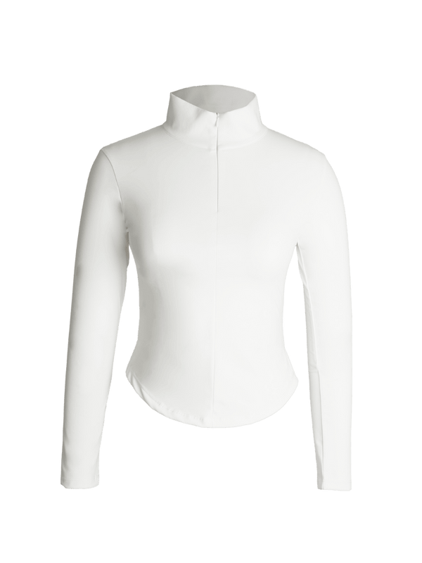 Ivory Zip-It-Up Top