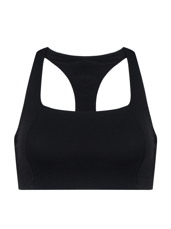 Black Ultra Support Sports Bra
