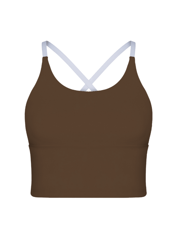 Toasted Cross Back Sports Bra