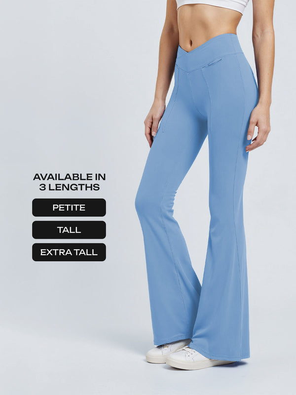Pebble Extra Tall Hourglass Flared Leggings