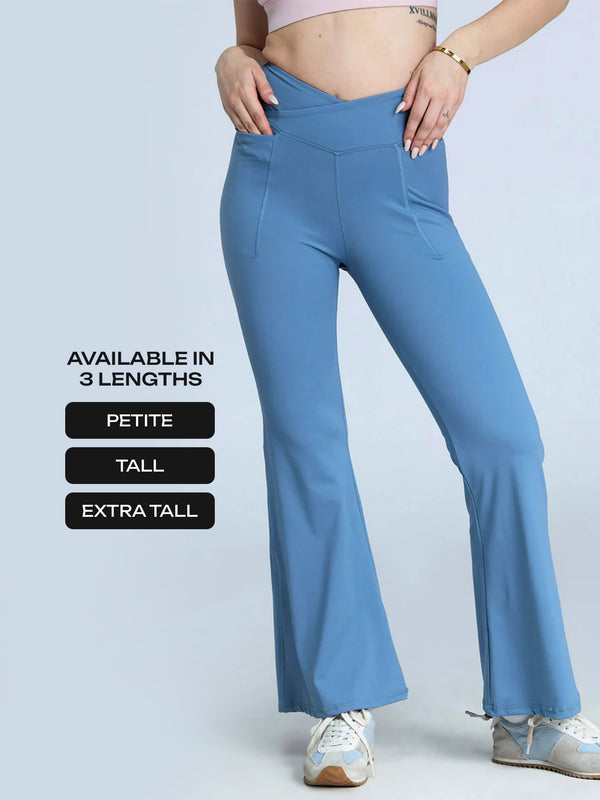 Pebble Petite Hourglass Flared Leggings
