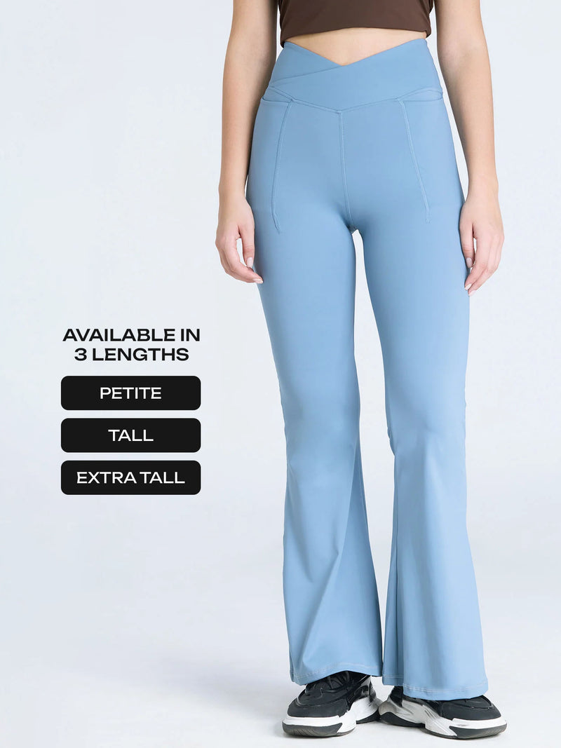 Pebble Tall Hourglass Flared Leggings