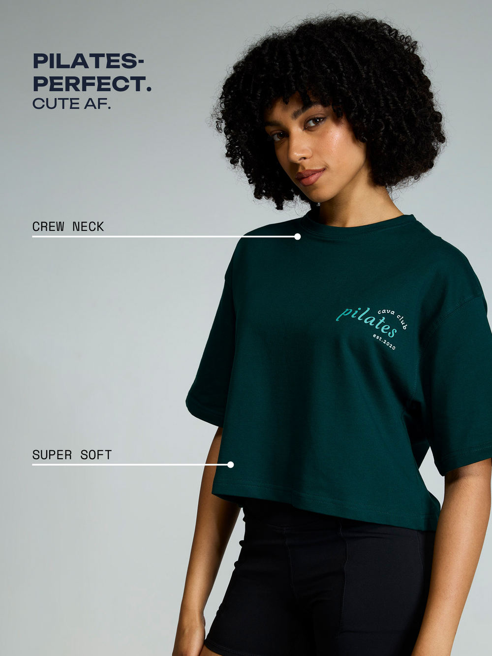 Pine Pilates Core Boxy Tee