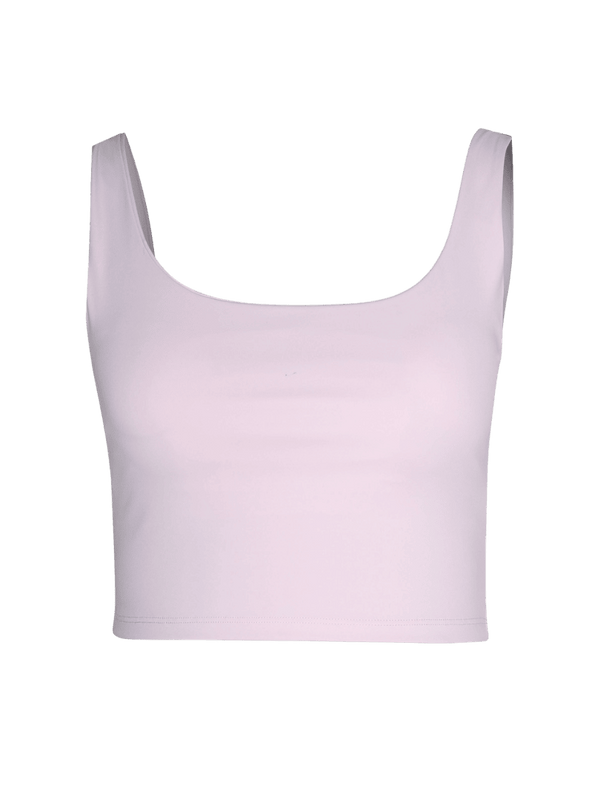 Pink Aerial Crop Tank