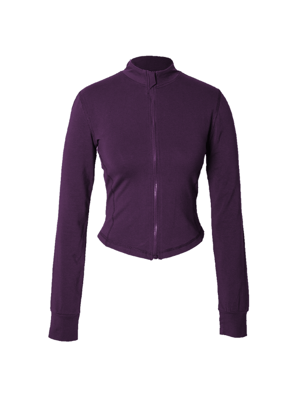 Plum Cotton Recovery Jacket