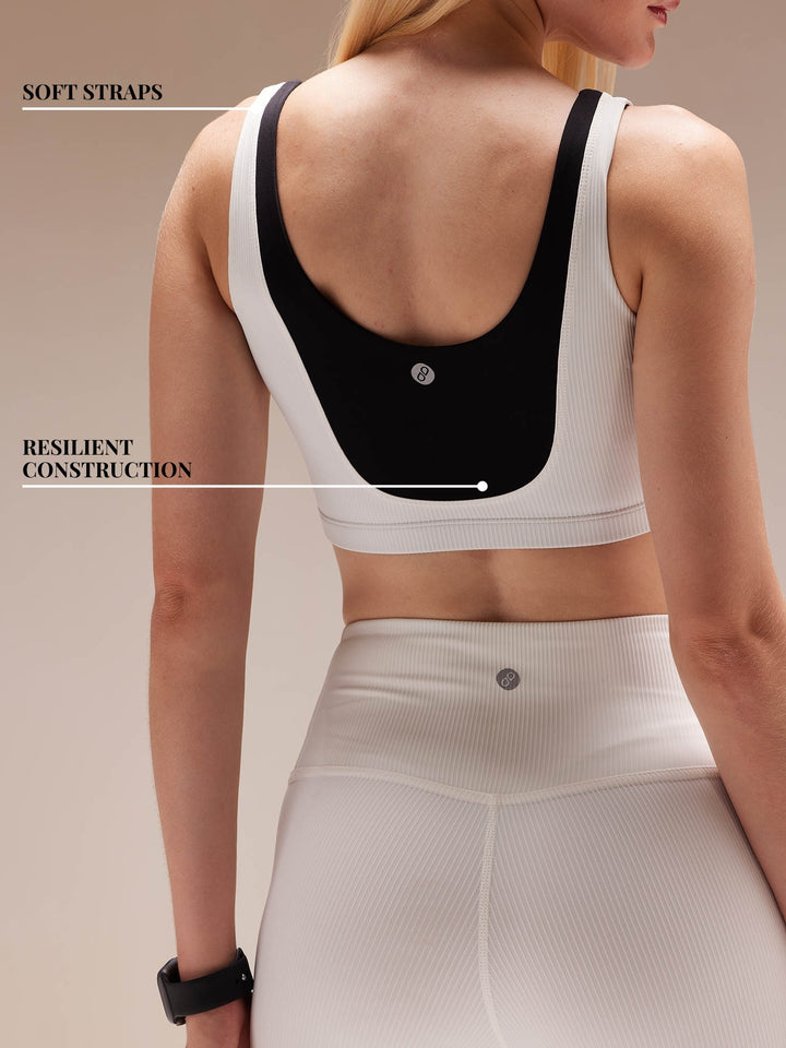 Porcelain Curve It Right Sports Bra