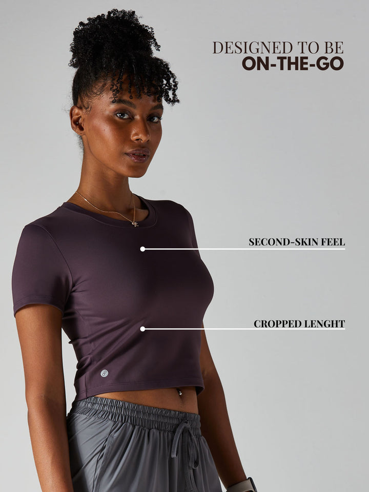 Purple AirLuxe Top