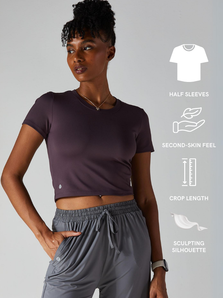 Purple AirLuxe Top