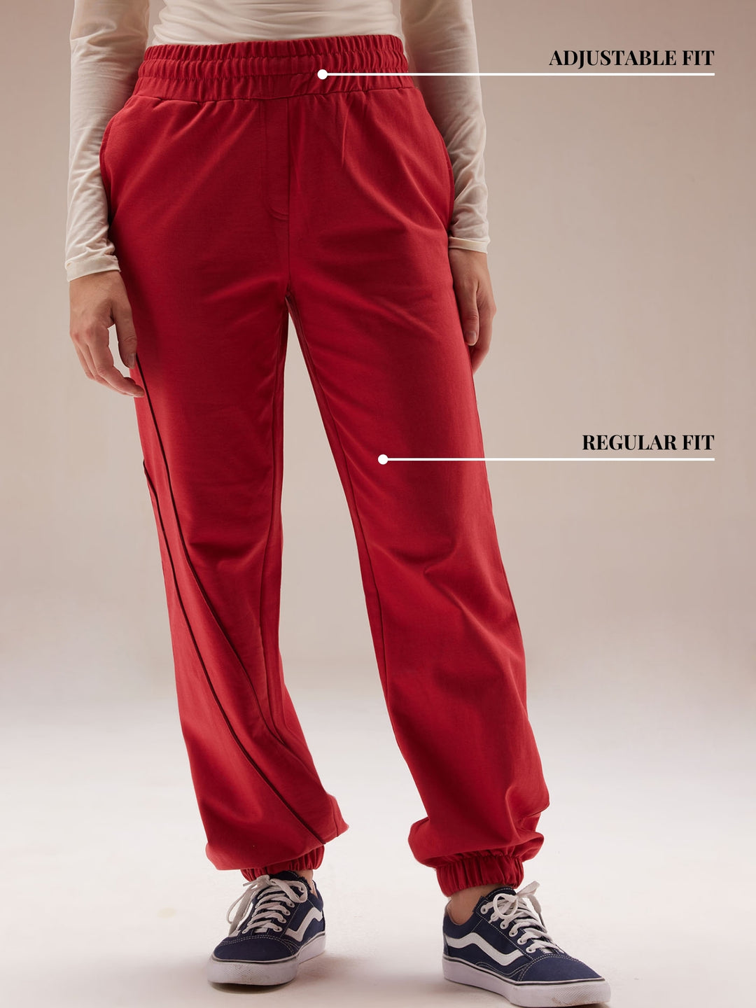 Red Urban Joggers