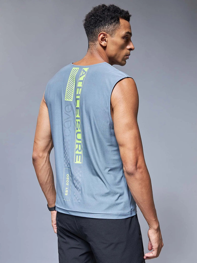 Reflex Grey Tank Tee CAVA athleisure