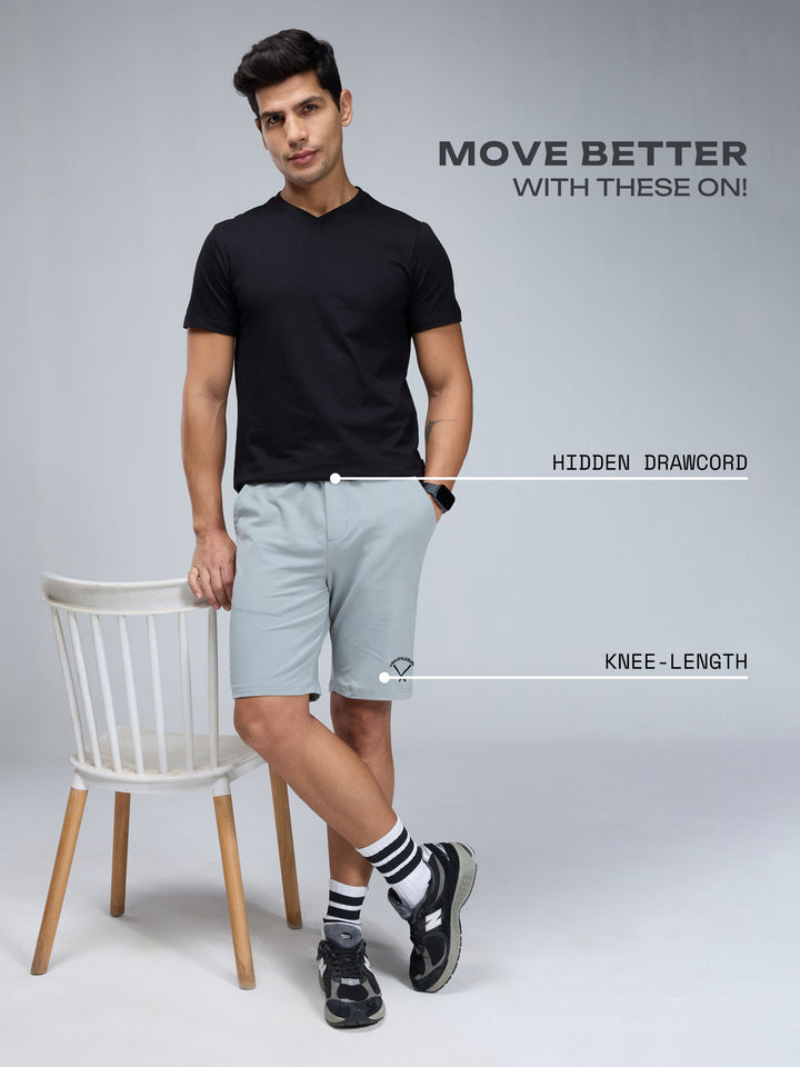 Light Grey Relax-in Shorts