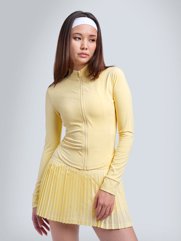 Butter Yellow Sculptor Jacket