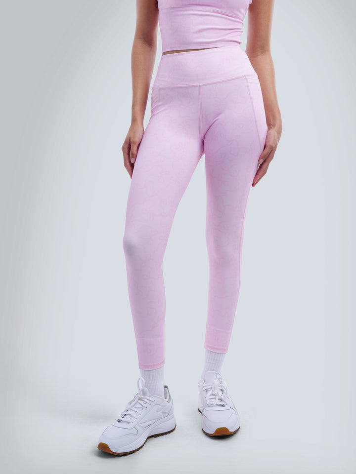 Pink Bow Sculpt Core Leggings