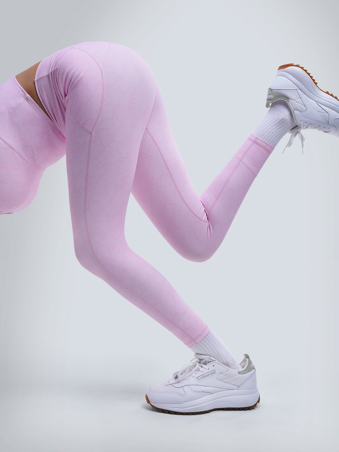 Pink Bow Sculpt Core Leggings