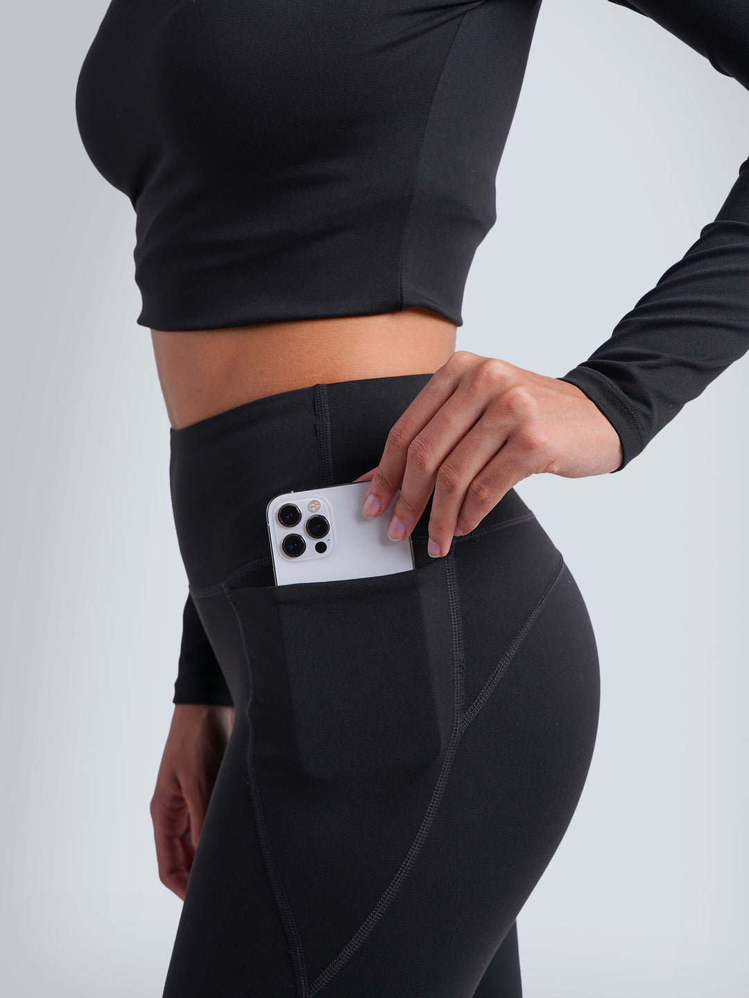 Black Sculpt Bootcut Leggings