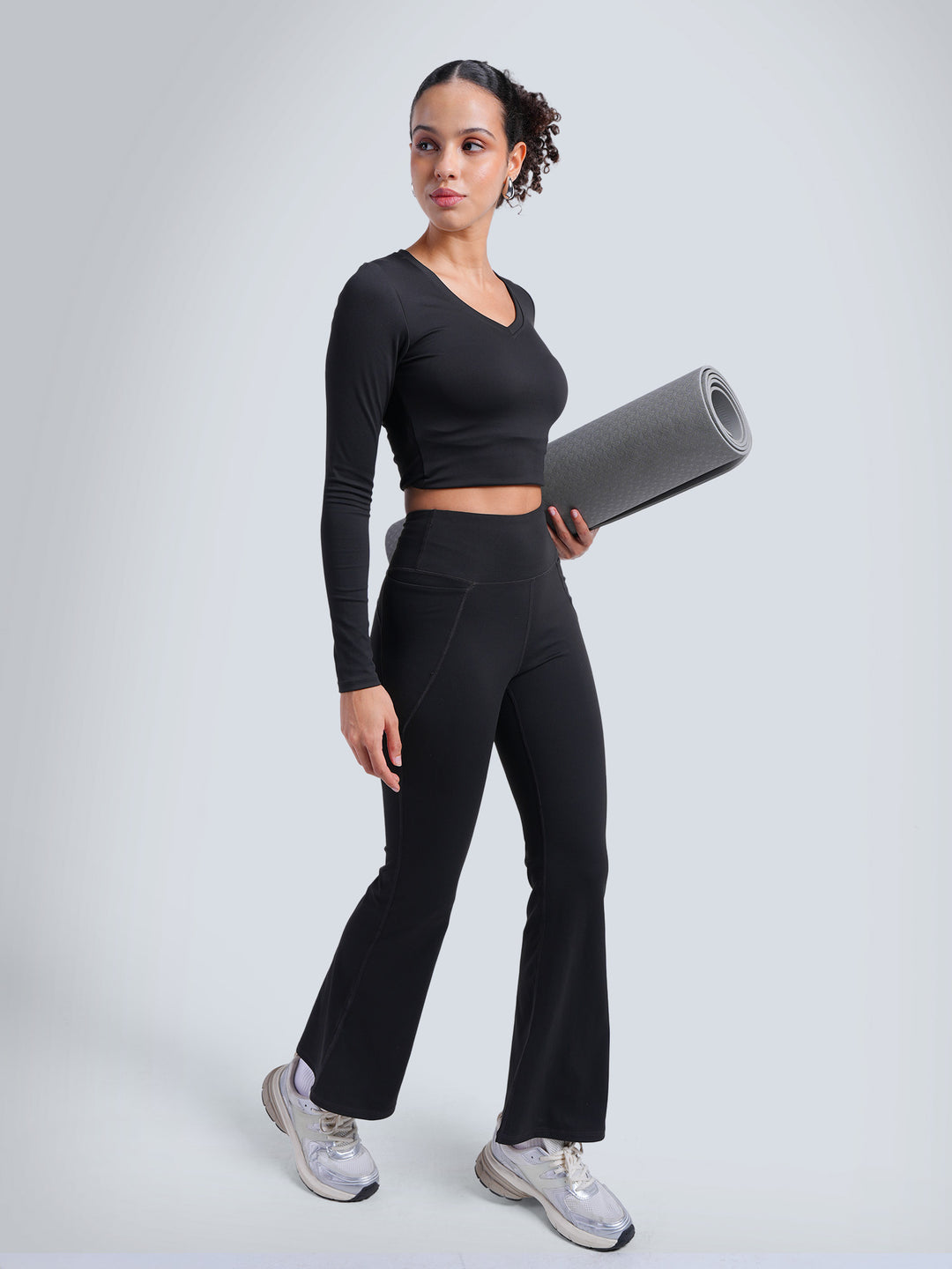 Black Sculpt Bootcut Leggings