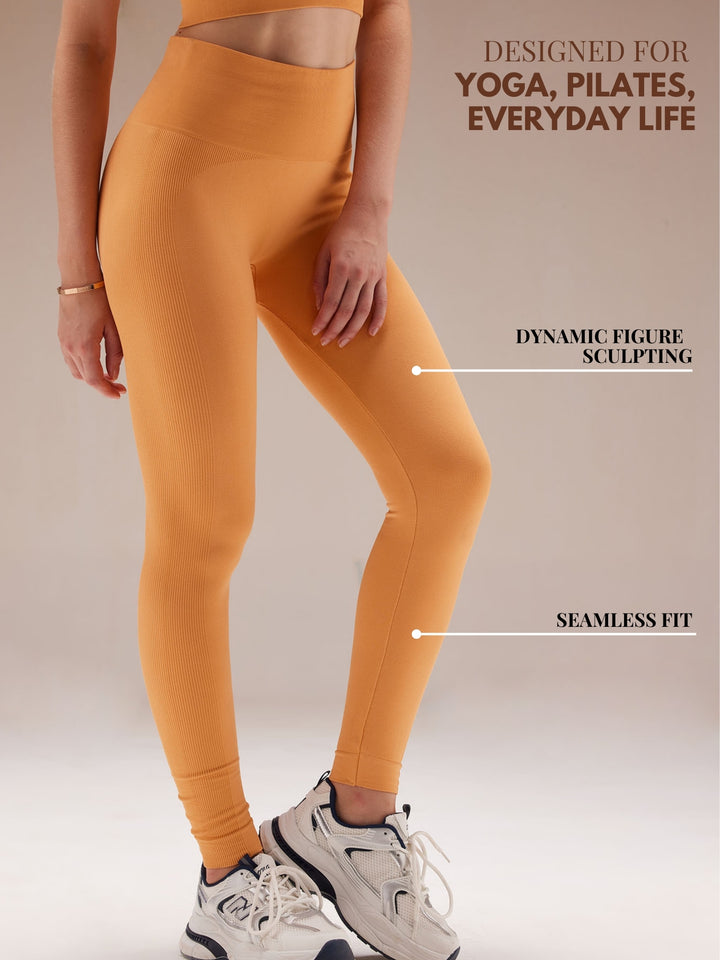 Sand Sky-Rise Leggings