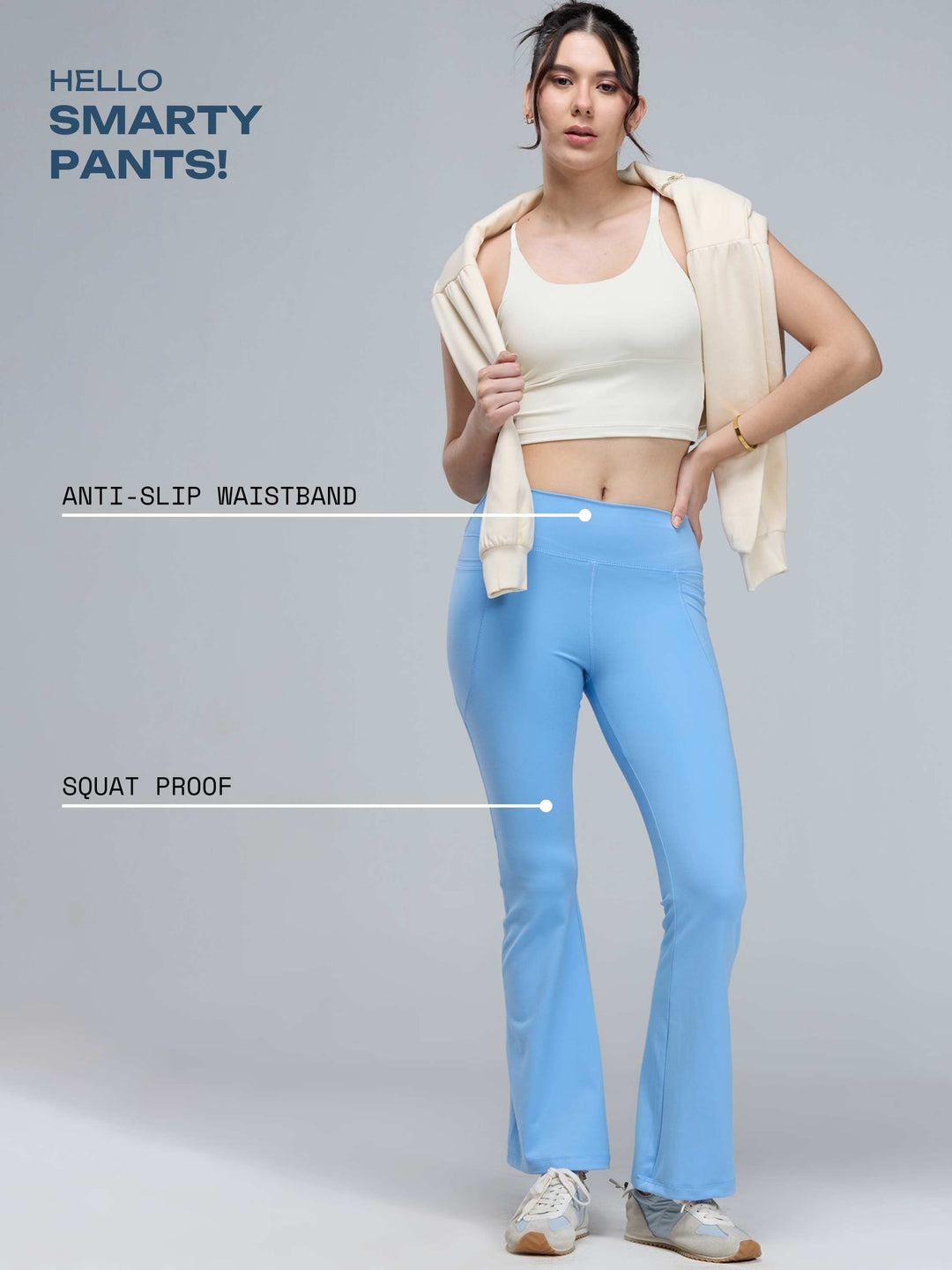 Sky Blue Sculpt Leggings