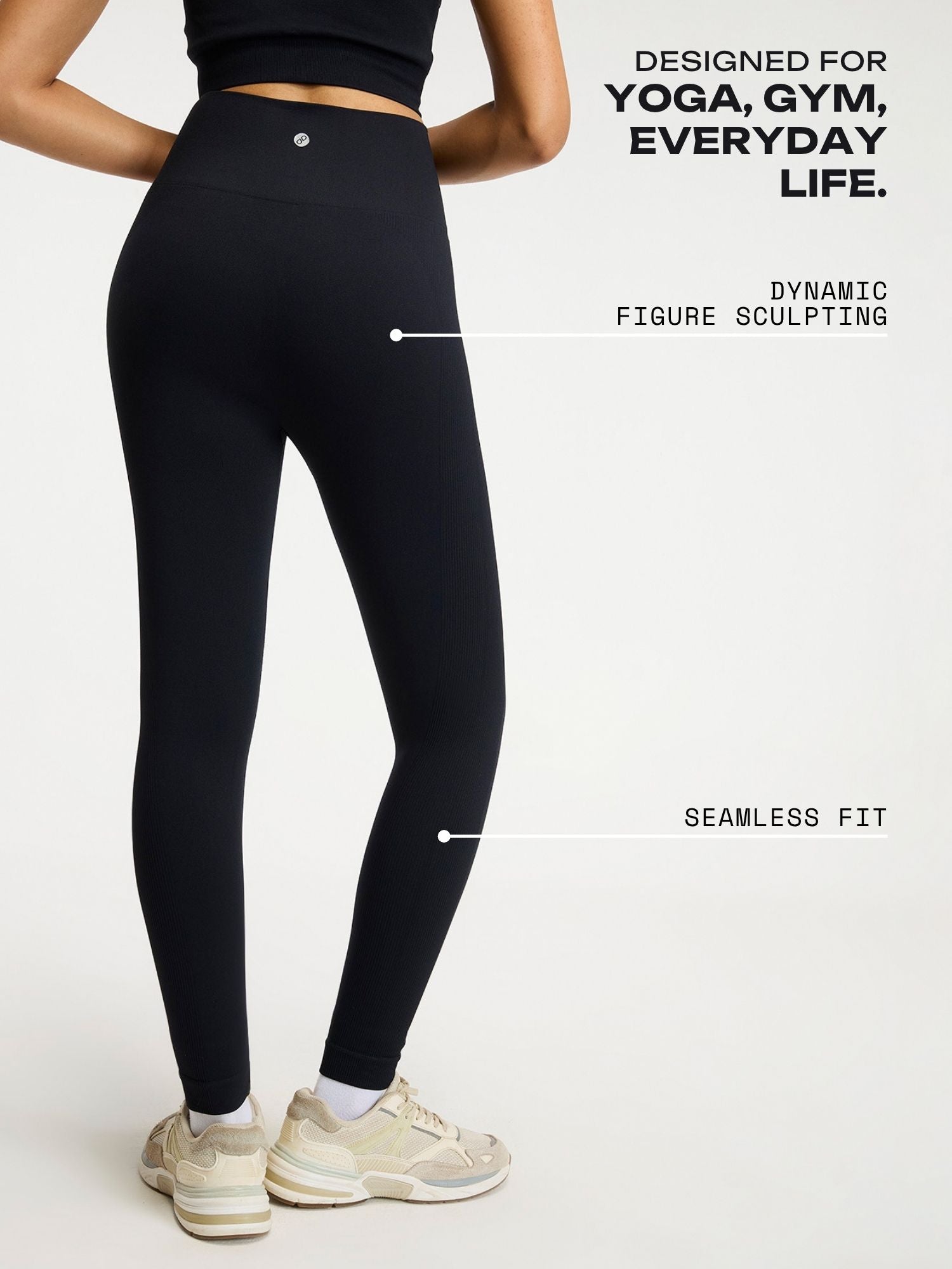 Black Sky-Rise Leggings – CAVA Athleisure Pvt Ltd