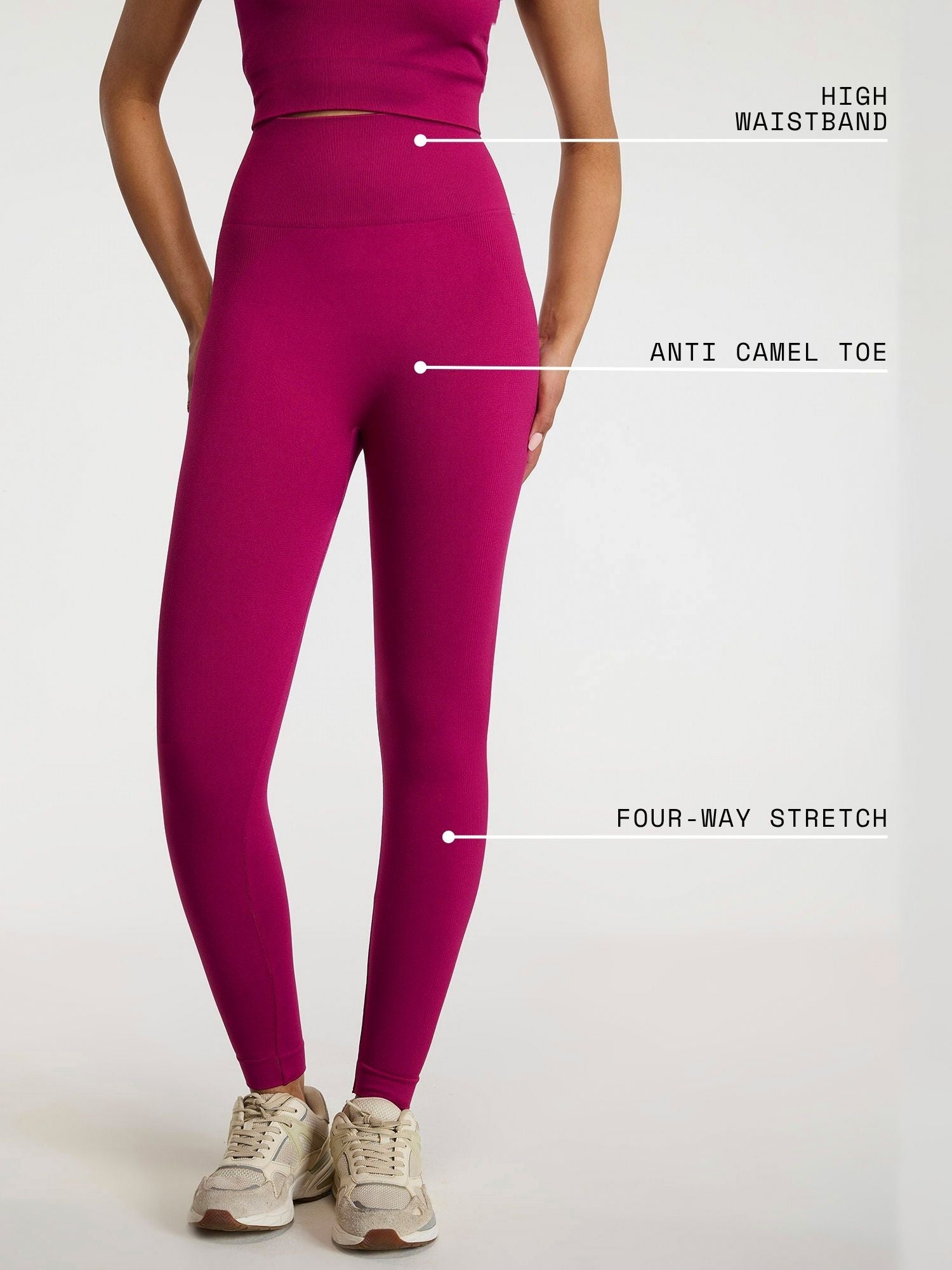 Ruby Sky Rise Leggings | High-Waist Comfort – Buy Now | Cava
