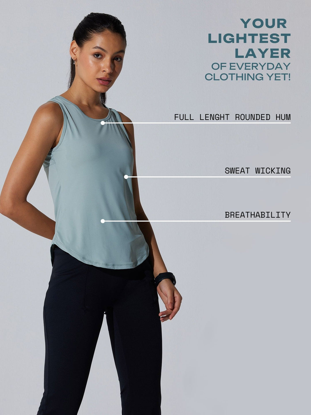 Slate Evolve Air Fit Tank