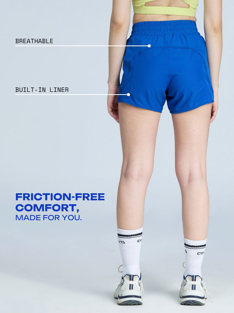 Cobalt Sprint Shorts - Lined