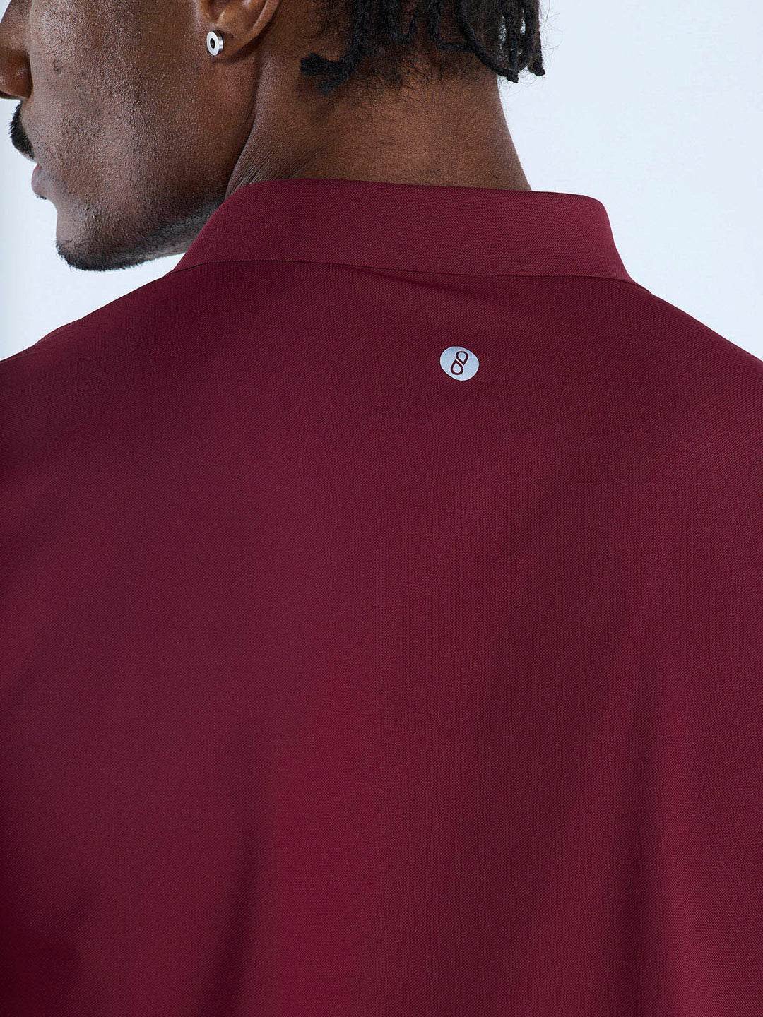 Burgundy Ace Bond Polo