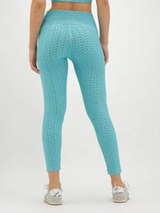 Teal Blue snatched leggings CAVA athleisure