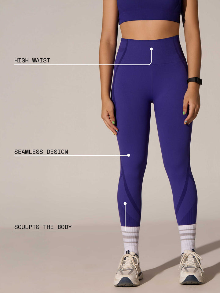 Purple Move Easy Leggings