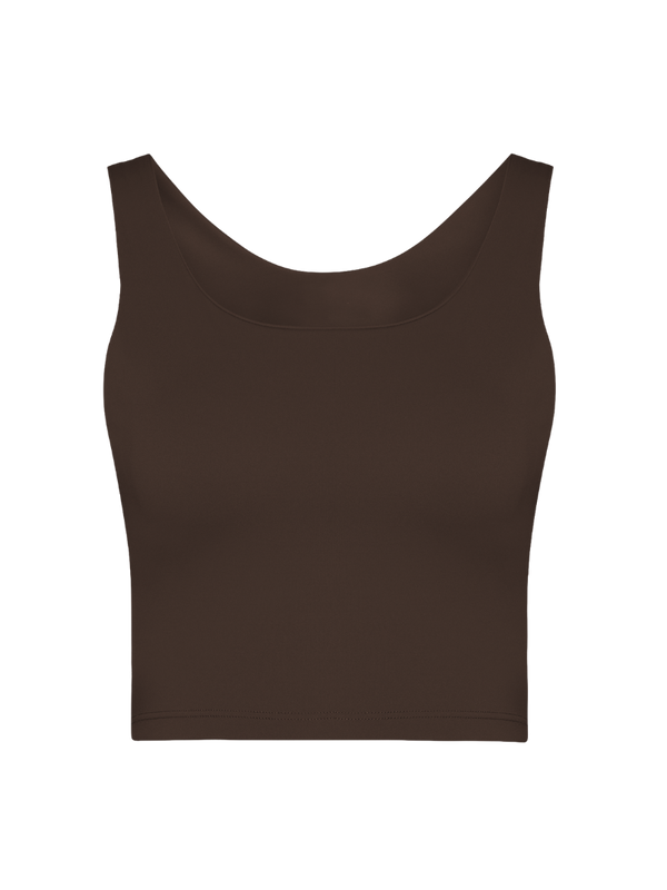 Toasted Aerial Crop Tank