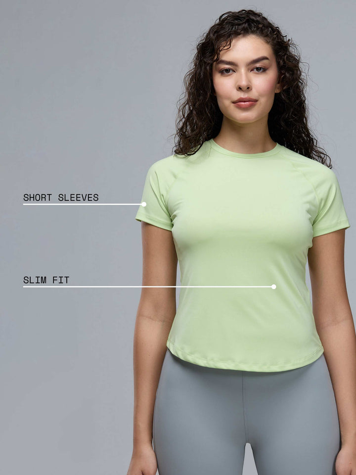 Lime Training Tee