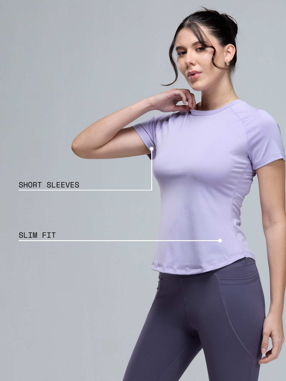 Lilac Training Tee