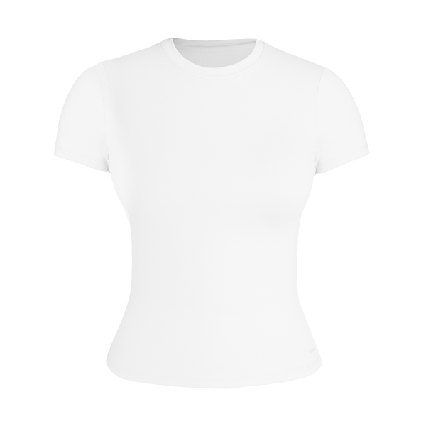White Sculpt Core Top