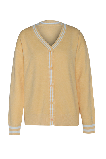 Yellow Club Cardigan